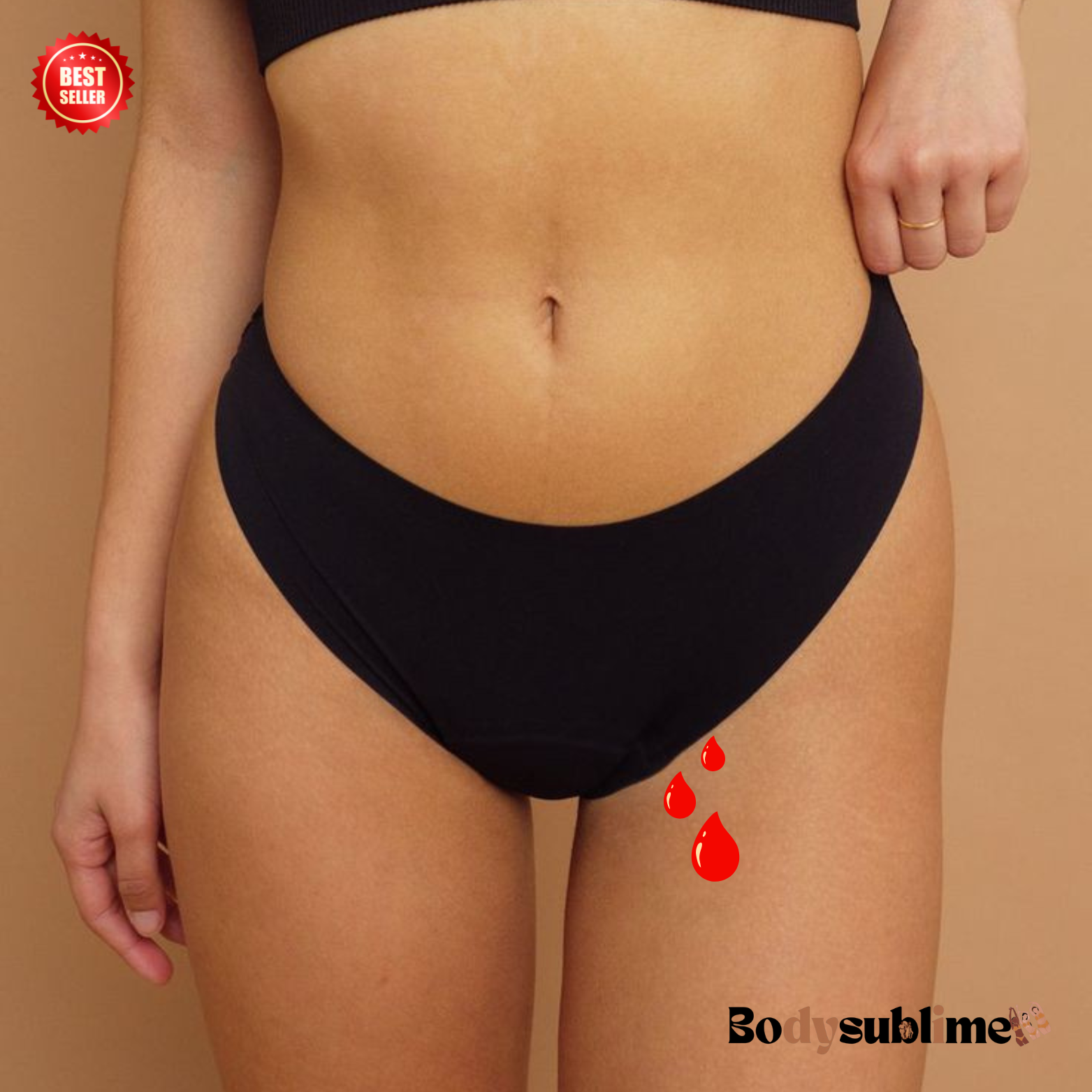 Bodysublime™-ultra-absorbent menstrual underwear