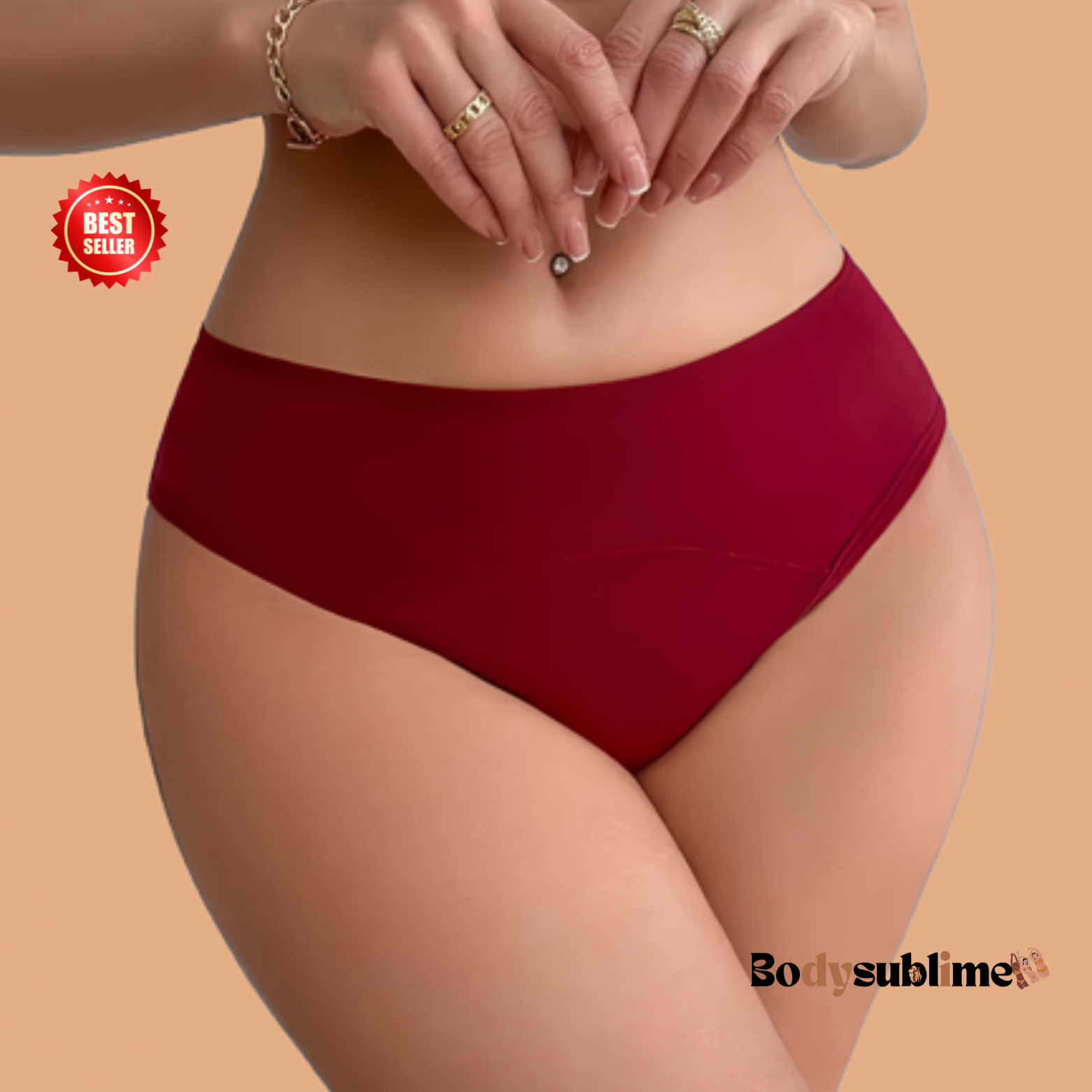 Bodysublime™-ultra-absorbent menstrual underwear